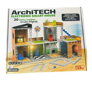 Archi-Tech Electronic Smart Home 20 Kinetic Energetic Circuity Projects NEW Seal